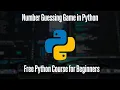 Number Guessing Game in Python