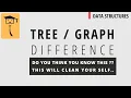 Tree And Graph Important Differences