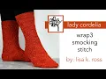 How to Knit a wrap3 Smocking Stitch