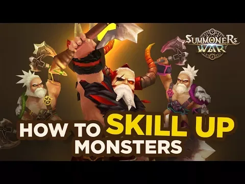 How to Skill-Up Monsters?