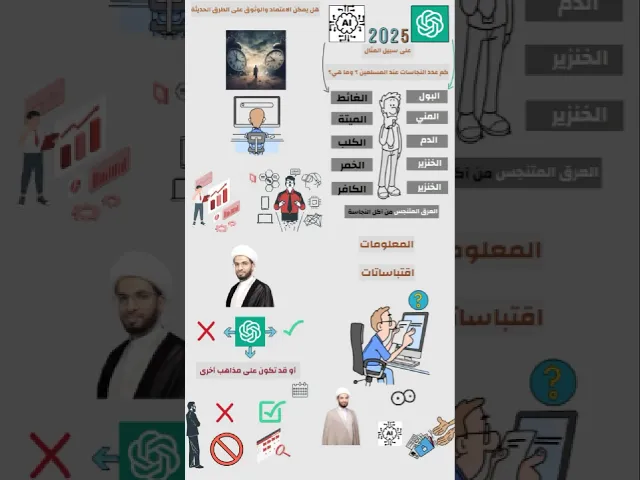 ⁣هل يمكن الاعتماد على الذكاء الاصطناعي في اخذ الاحكام الشرعية ؟