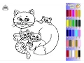 Kittens Coloring Pages For Kids - Kittens Coloring Pages