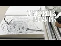 Download Lagu Conté à paris krijt en oost-indische inkt ⎪Art journal inspiratie⎪Beika ART