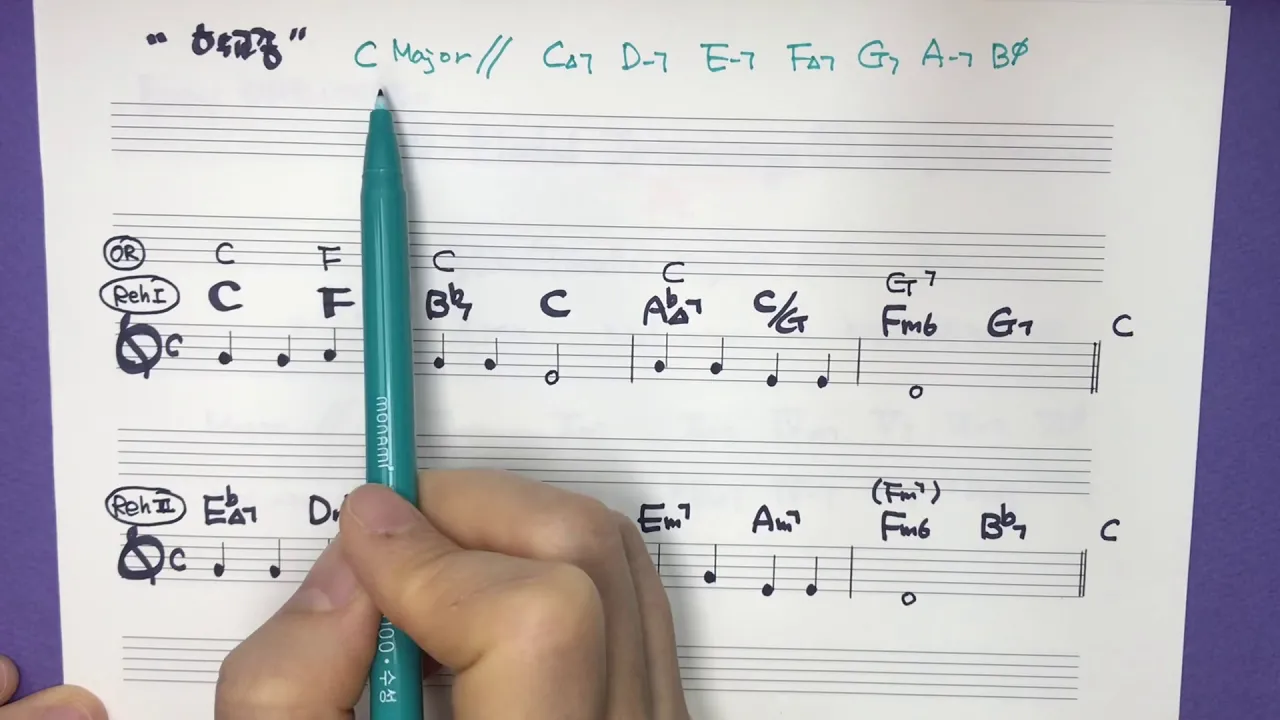 이지리하모니제이션 #30 모달인터체인지 I (Modal Interchange)