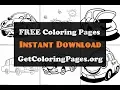 Car coloring pages free printable