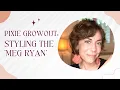 Another DEMO Styling the Meg Ryan pixie grow-out Alyson Lupo