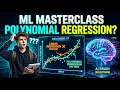 ML MASTERCLASS - Polynomial Regression Explained Simply polynomial regression explainAI course free