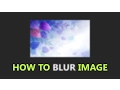 How To Blur Text Image - Pure CSS Tutorial