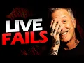 Download Lagu JAMES HETFIELD OVER OMGAAN MET LIVE MISLUKKING #METALLICA