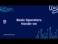 Java Essentials Blueprint - Basic Operators Hands-on