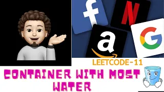 Container With Most Water Detailed With Dry Runs Leetcode 11 codestorywithMIK