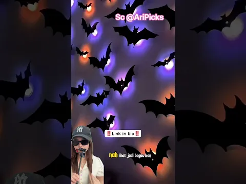 LAMPU KELELAWAR, RUMAH JADI CANTIK ⁉️ @AriPicks #smarthome #gadgets #viral #remix