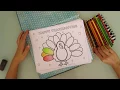 Turkey Thanksgiving Coloring Page - Free Download Coloring Page for your Kids