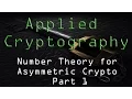 Applied Cryptography Number Theory for Asymmetric Crypto - Part 1
