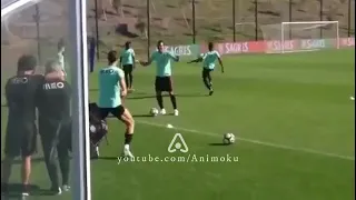 شاهد رقص كريستيانو رونالدو على مهرجان رب الكون ميزنا بميزة حمو بيكا دندنها