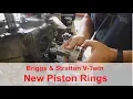 How to Change Piston Rings - Briggs Stratton V-Twin Engine