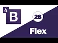 28 - Bootstrap 4 Tutorial Utilities Flex