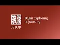 JSTOR Database Tutorial