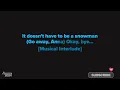 Do You Want To Build A Snowman (Karaoke) from ‘Frozen’