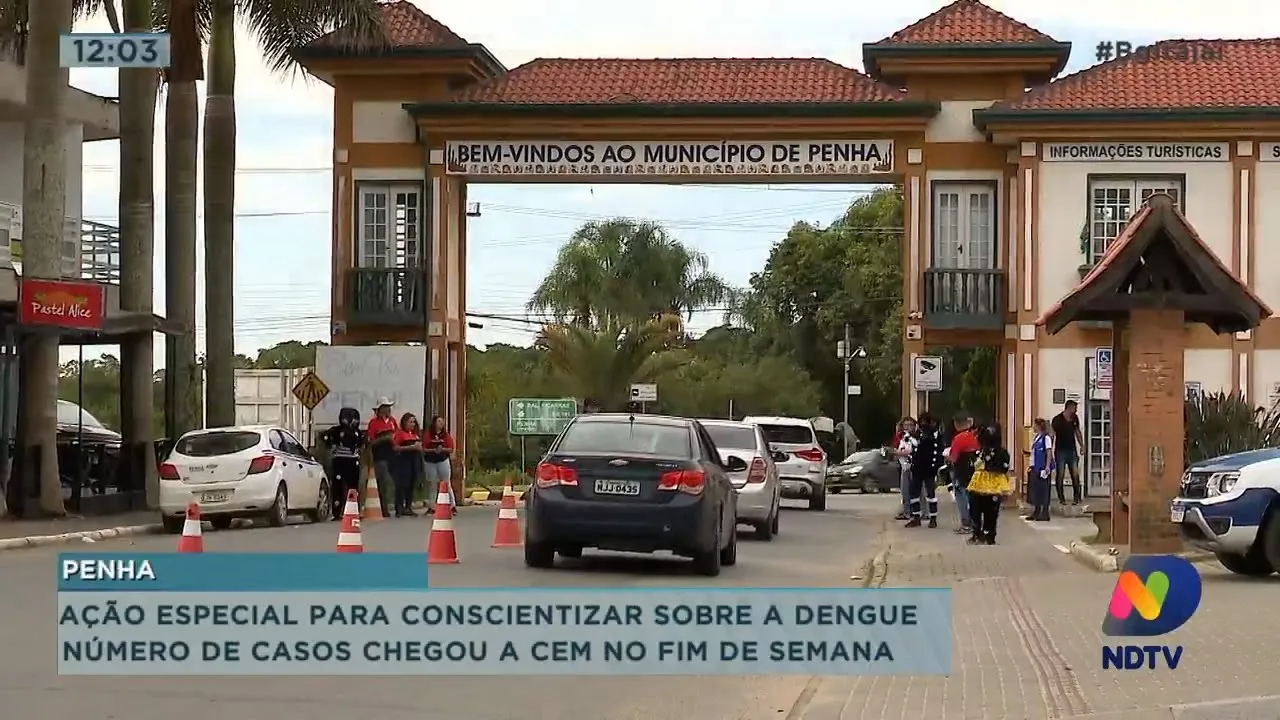 Penha realiza força-tarefa contra a dengue com blitz do Aedes Aegypti