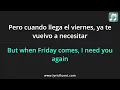 Grupo Frontera - ECHÁNDOTE DE MENOS Lyrics English Translation - Spanish and English Dual Lyrics