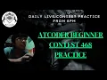 Live DSA Competitive Programming LeetCode Codeforces C Coding