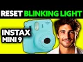 How To FIX Instax Mini 9 Blinking Light 2025 - Step by Step
