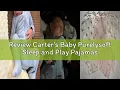 Review Carter s Baby Purelysoft Sleep and Play Pajamas