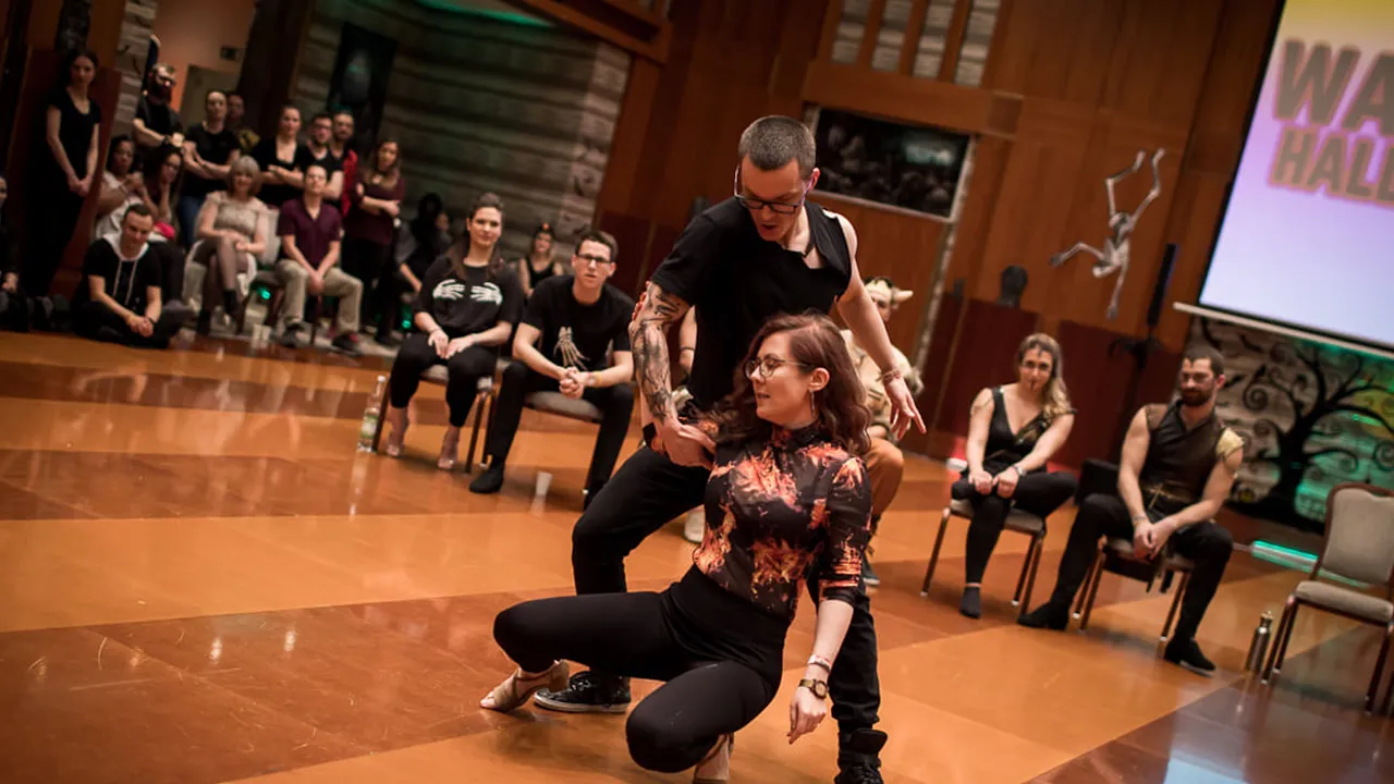 Piotr Lenart & Marta Nita - 3rd place Strictly Open Finals - Warsaw Halloween Swing 2021