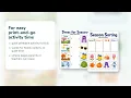 Four Seasons Walk Seasons Worksheets Printable PDF Etsy 08