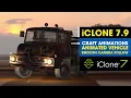 iClone 7 9 Animation Testing Craft Animations Plugin Data with Smooth Camera Follow in iClone