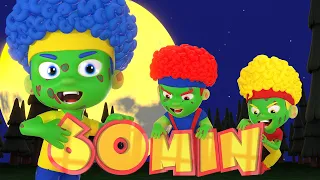 Zombie Dance with New DB Heroes Mega Compilation D Billions Kids Songs