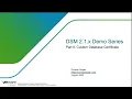 VMware VCF Data Services Manager Database Certificate Replacement