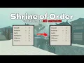 Shrine of Order explained in 30 seconds Deepwoken