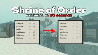 Shrine of Order explained in 30 seconds Deepwoken