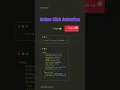 Button Click Animation using CSS