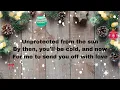 Sia - Snowflake ( Lyrics video)