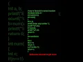c programming for factorial