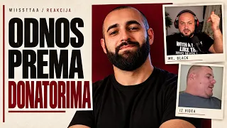 😢 ODNOS PREMA DONATORIMA