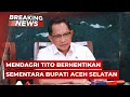 BREAKING NEWS - Mendagri Tito Berhentikan Sementara Bupati Aceh Selatan Karena Umroh Saat Bencana