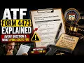 ATF Form 4473 Explained Every Question Mistake That Could Cost You Evoke