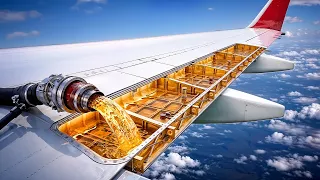 LA VERDADERA RAZÓN POR LA QUE LOS AVIONES GUARDAN COMBUSTIBLE EN LAS ALAS