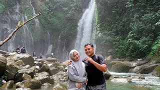 Ngabuburit ajak istri ke air terjun