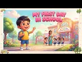 My First Day in School story