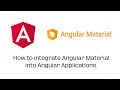 How to Integrate Angular Material with Your Angular Project Step-by-Step Guide