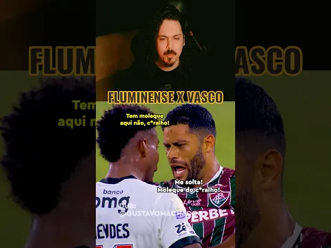 Dublagem de Fluminense X Vasco! 🔥 #dublagem #fluminense #vasco #brasileirão #futebol #hulk