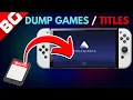 Dump Nintendo Switch Games and Play them on The Computer Yuzu or Ryujinx Tutorial 2023