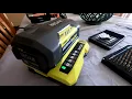 Ryobi 40V Lithium OP40401 battery non charging repair
