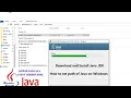 How to download and install Java JDK on Windows 10 - Set path in Java setting classpath in java