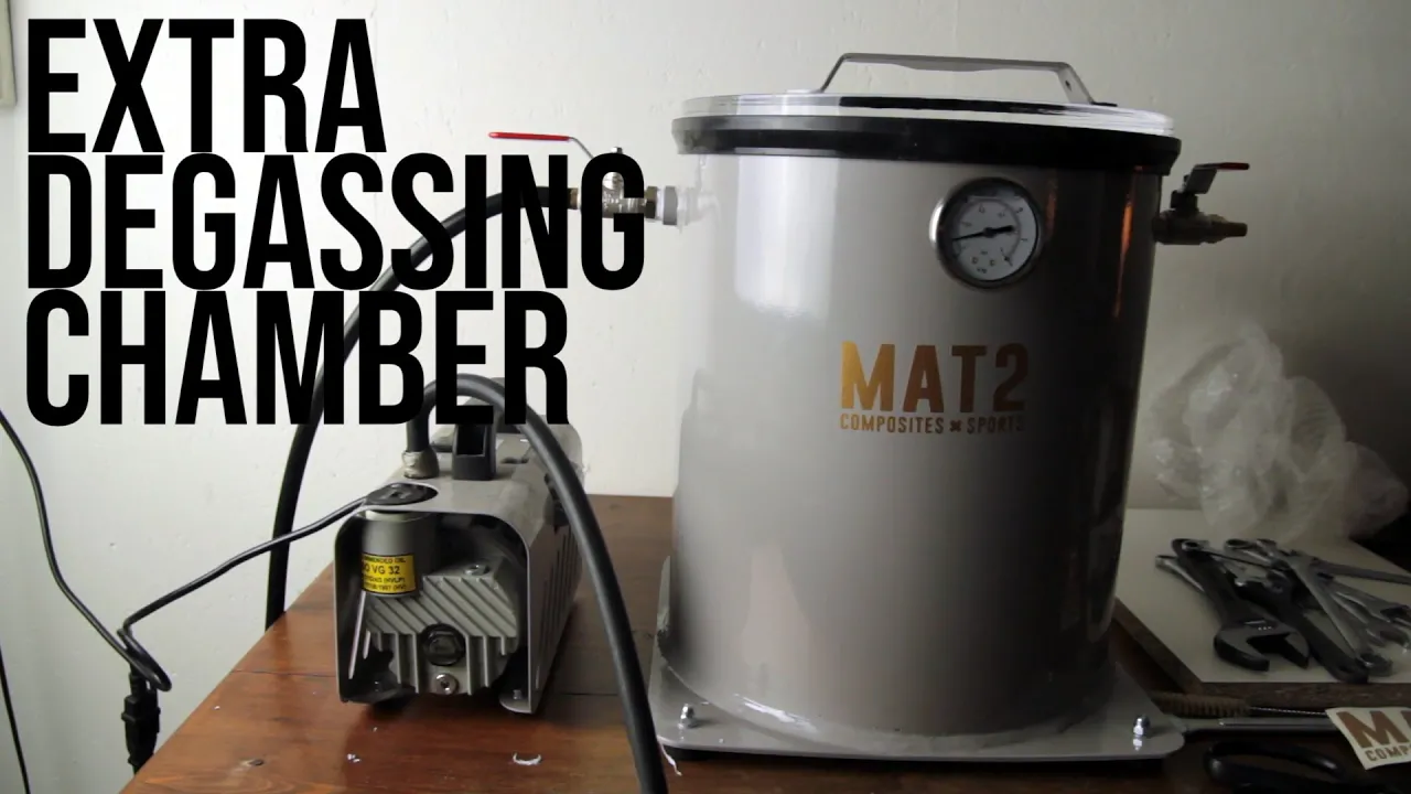 Degassing Chamber Easy Composites - Remove air from Epoxy, Silicone, Casting Resins